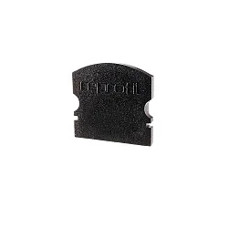 Endkappe F-AU-02-12, 18 mm, 2 Stück, schwarz