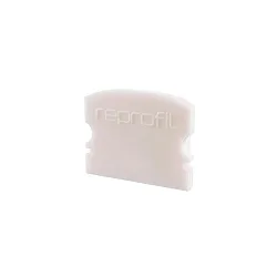Endcaps f-AU-02-15, 21 mm, 2 items, white