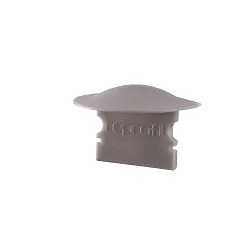 Endkappe F-ET-02-12, 27 mm, 2 Stück, grau