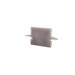Endcaps H-ET-01-08, 23 mm, 2 items, grey