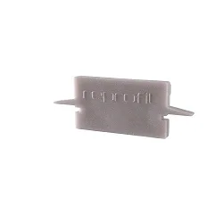 Endkappe H-ET-01-15, 30 mm, 2 Stück, grau