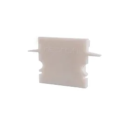 Endkappe H-ET-02-15, 30 mm, 2 Stück, weiß