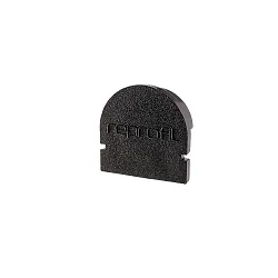 Endkappe R-AU-01-10, 16 mm, 2 Stück, schwarz