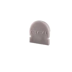 Endkappe R-AU-01-08, 14 mm, 2 Stück, grau