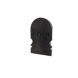 Endkappe R-AU-02-08, 14 mm, 2 Stück, schwarz