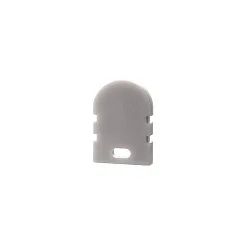 Accessories for LED Profil R-AU-02-05 - endcaps, 2 items, grey