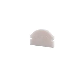 Endcaps L-AU-01-10, 16 mm, 2 items, white
