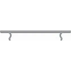 Abdeckung P-05-15, BxH: 46,21x1,5mm, weiß-satiniert, 200cm