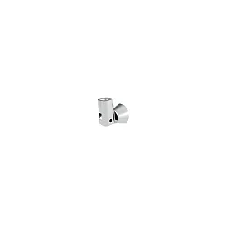 Universal Retaining clip (swivelling) set 2 items, silver
