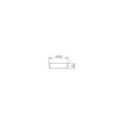 Cover I-02-12, milky 40% transmission, 200cm