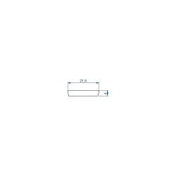 Abdeckung I-03-15, milchig 40% Transmission, 200cm