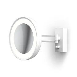 LED Wandkosmetikspiegel beleuchtet BS 36 7x, 7,5W, 4000K, weiß matt