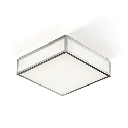 LED Decken-/Wandleuchte BAUHAUS 3 N LED, 25W 3000K, IP44, Nickel satiniert