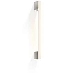 Wandleuchte OMEGA 20, 1x S14s, 60-100cm, 2 Sockel, IP20, Nickel satiniert