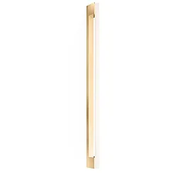 Wandleuchte OMEGA 200, S14s, 100cm, 2 Sockel, IP20, Gold matt 24 Karat