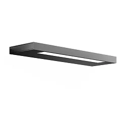 LED Wall luminaire SLIM 34 N LED, 16,4W, 3000K, 2500lm, IP44, black matt