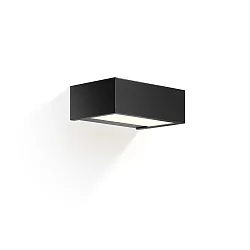 LED Wall luminaire BOX 15 N LED, 18,4W, 3000K, 2800lm, IP44, black matt