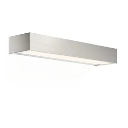 LED Wandleuchte BOX 40 N LED, 20.6W 3000K 3100lm, IP44, Nickel satiniert