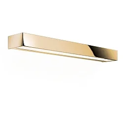 LED Wall luminaire BOX 60 N LED, 32,8W, 3000K, 4960lm, IP44, gold 24 carat