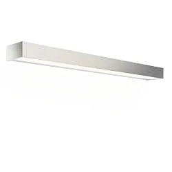 LED Wandleuchte BOX 80 N LED, 41.2W 3000K 6060lm, IP44, Nickel satiniert
