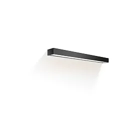 LED Wandleuchte BOX 80 N LED, 41.2W 3000K 6060lm, IP44, schwarz matt