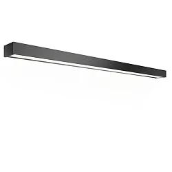 LED Wandleuchte BOX 120 N LED, 65.6W 3000K 9960lm, IP44, schwarz matt