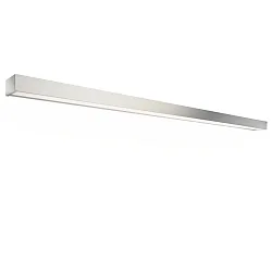 LED Wandleuchte BOX 150 N LED, 82W 3000K 12400lm, IP44, Nickel satiniert