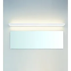 LED Wandleuchte BOX 80 N LED, 41.2W 2700K 6060lm, IP44, weiß matt