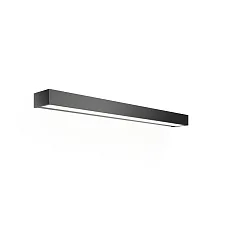 LED Wandleuchte BOX 80 N LED, 41.2W 2700K 6060lm, IP44, schwarz matt