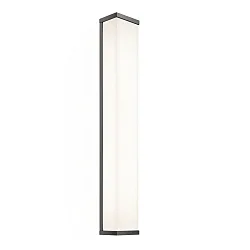 LED Wandleuchte MANHATTAN 60 N LED, 16.4W 3000K 2500lm, IP44, schwarz matt