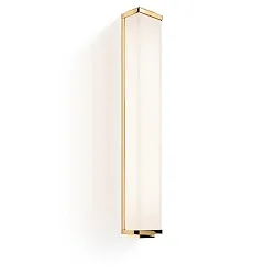 LED Wandleuchte NEW YORK 60 N LED, 16.4W 3000K 2500lm, IP44, Gold 24 Karat
