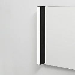 LED Wall luminaire SLAT, 12W, 2700-5000K, 550lm, IP44, black matt