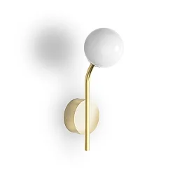 Wandleuchte PEP ONE, IP20, 1-flammig, G9, Gold matt