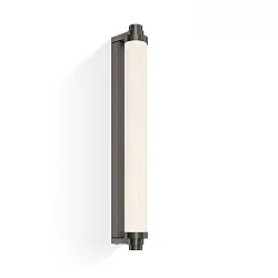 LED Wandleuchte VIENNA 60 LED Badleuchte, 19W, 2700K, 1320lm, CRI>80, IP44, dimmbar, silber/matt