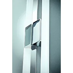 Spiegelleuchte OMEGA 1, 1x S14d, 30-60cm, 1 Sockel, IP20, Chrom