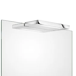 LED Spiegelleuchte SLIM 1-24 N LED, 8W 3000K 1280lm, IP44, Chrom