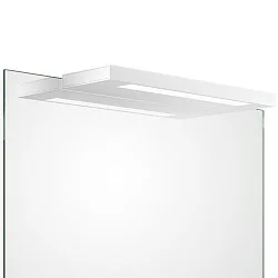 LED Spiegelleuchte SLIM 1-34 N LED, 16.4W 3000K 2500lm, IP44, weiß matt