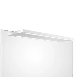 LED Spiegelleuchte SLIM 1-60 N LED, 32.8W 3000K 5000lm, IP44, weiß matt