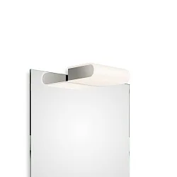 LED Spiegelleuchte BOOK 1-15 LED, 6.2W 3000K 750lm, IP20, Nickel satiniert
