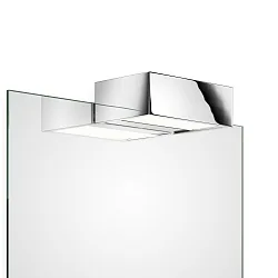 LED Spiegelleuchte BOX 1-15 N LED, 18.4W 3000K 2800lm, IP44, Chrom