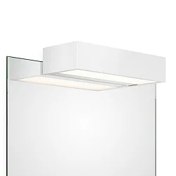 LED Spiegelleuchte BOX 1-25 N LED, 18.4W 3000K 2800lm, IP44, weiß matt
