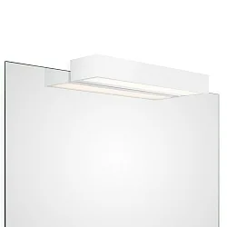 LED Spiegelleuchte BOX 1-40 N LED, 20.6W 3000K 3100lm, IP44, weiß matt