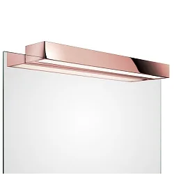 LED Spiegelleuchte BOX 1-60 N LED, 32.8W 3000K 4960lm, IP44, Roségold / Kupfer