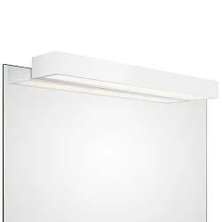 LED Spiegelleuchte BOX 1-60 N LED, 32.8W 3000K 4960lm, IP44, weiß matt