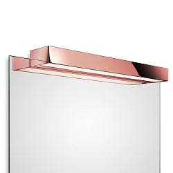 LED Spiegelaufsteckleuchte BOX 1-60 N, 32,8W, 2700K, 4960lm, Rosegold, Kupfer