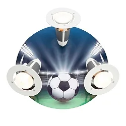 Rondell FUSSBALL-ARENA, 3x E14, grün