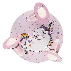 Rondell EINHORN BABSY MÄRCHENWELT, 3x E14, rosa