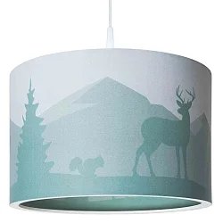 Hängeleuchte SCANDI WALD 25/40, E27, mintgrün