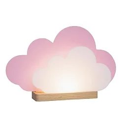 LED Tischleuchte WÖLKCHEN WOLKENTRÄUME, 3W, rosa