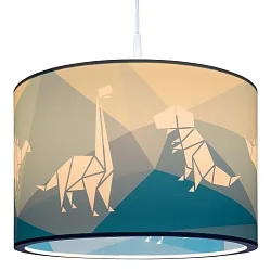 Hängeleuchte DINOS 25/40, E27, blau